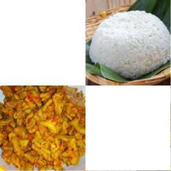 Nasi   Usus Mercon   Ice Tea