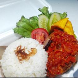 Nasi Ayam Penyet Tulang Lunak