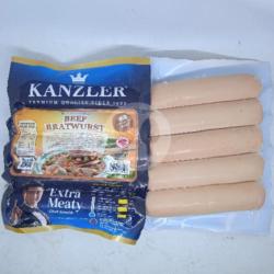 Kanzler Beef Bratwurst ( Sosis Sapi Dan Ayam ) 360g