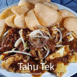 Tahu Tek  Telur Dadar Sayur