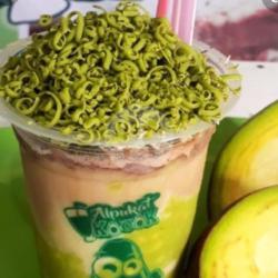 Alpukat Kocok Topping Greentea