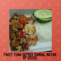 Paket Tuna Geprek Sambal Matah