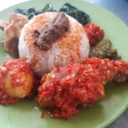 Nasi Ayam Balado Sayur Kumplit