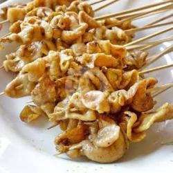 Sate Kulit Ayam Goreng