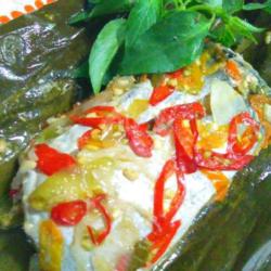 Nasi Pepes Patin (polos)