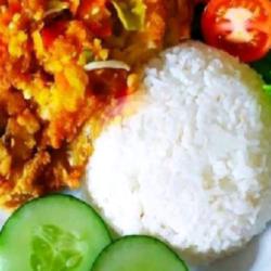 Nasi Ikan Tuna Geprek