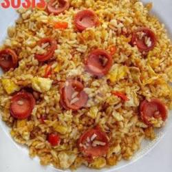 Nasi Goreng Sosis Telor