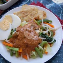 Nasi Pecel Sayur  Telor