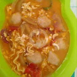 Seblak Bakso (sapi)