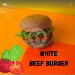 White Beef Burger