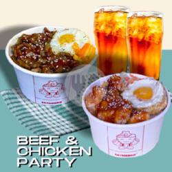 Beef X Chicken Party