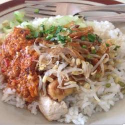 Nasi Lengko   Ayam