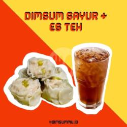 Dimsum Ayam Sayur   Es Teh