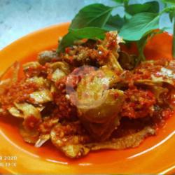 Ikan Asin Jengkol Balado Merah / Cabe Hijau