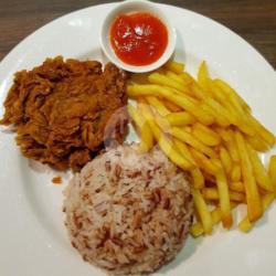 Nasi Kentucky Jamur Paket