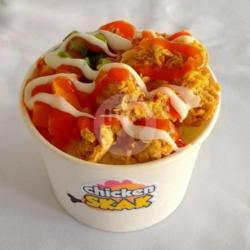 Rice Bowl Chicken Skak Saos Sambal Mayo