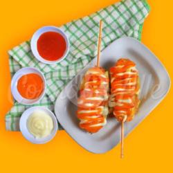 Corndog Cheese Sauce Mayo