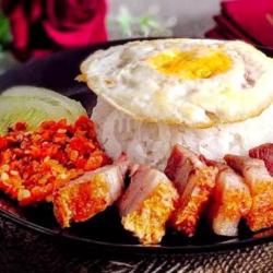 Nasi Sambelan Telor Ceplok