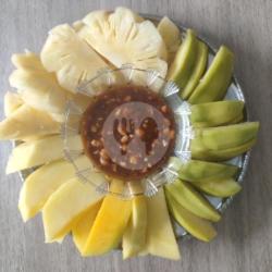 Rujak Buah Asam  (nanas, Mangga, Kedondong) 500 Ml