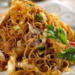 Mie Bihun Goreng Telor-ayam