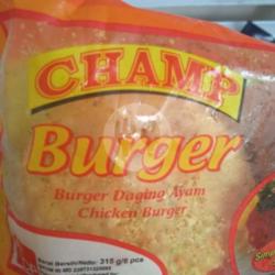 Champ Burger Ayam 315gr (6pcs)