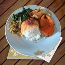 Nasi Sayur   Ikan Gulai Asam Padeh