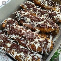 Pisang  Goreng Coklat Keju