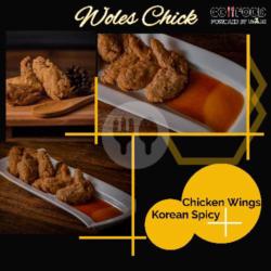 Chicken Wings Korean Spicy 4pcs