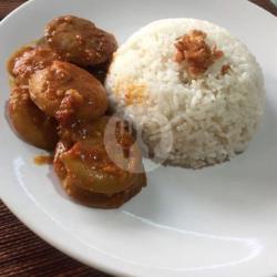 Nasi Jengkol   Sayur   Sambal   Orek Tempe