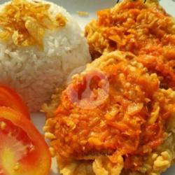 Ayam Geprek Katsu   Nasi