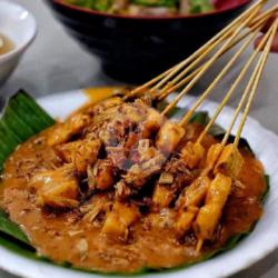 Sate Padang Daging Ayam   Ketupat