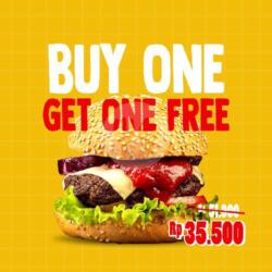 Burger Sapi Special Buy1get1