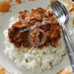 Nasi Krengsengan Daging Sapi