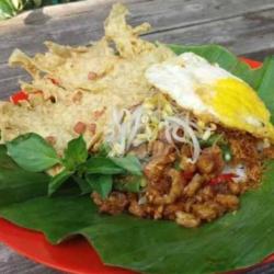 Nasi Pecel Lauk Telor Bali/dadar