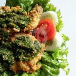 Ayam Geprek Crispy Sambal Ijo