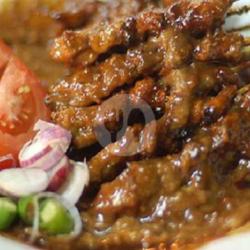 Sate Ayam 1 Porsi   Lontong Bumbu Kacang