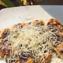 Pisang Bakar Susu Coklat Keju