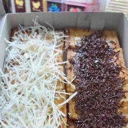 Roti Bakar Mesis Coklat - Keju