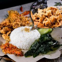 Promo Hemat Nasi Ayam Jamur Sambel Pedas