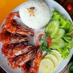 Udang Bakar Saos Madu