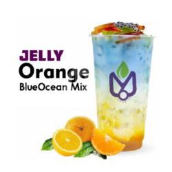 Jelly Orange Blue Ocean Mix