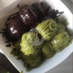 Coklat Melted, Greentea