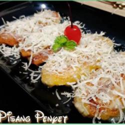 Pisang Penyet Keju