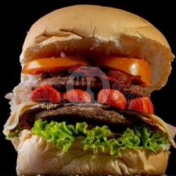 Jumbo Duta Burger Sapi  Sosis