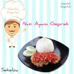 Nasi Ayam Geprek Jeletot