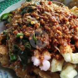 Lontong Pecel   Perkedel