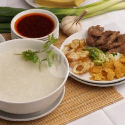 Bubur Sapi Cincang Telur Ayam