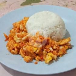 Nasi Telor Acak