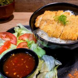 Fried Dori With Rice   Sauce Pilihan