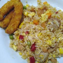 Nasi Goreng Sosis Telur